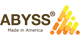 Λογότυπο σε σχήμα τριγώνου ABYSS
